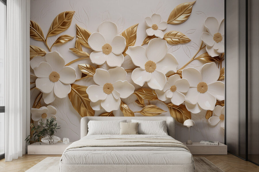 Elegant bloemendecor met zachte kleuren. Elegant bloemendecor met zachte kleuren.