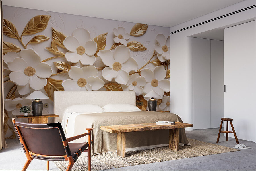 Elegant bloemendecor met zachte kleuren. Elegant bloemendecor met zachte kleuren.