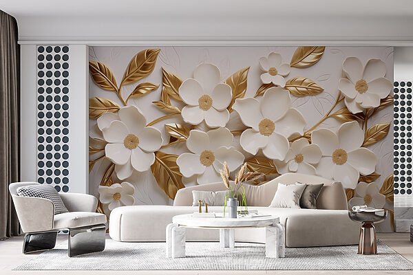Elegant bloemendecor met zachte kleuren. Elegant bloemendecor met zachte kleuren.