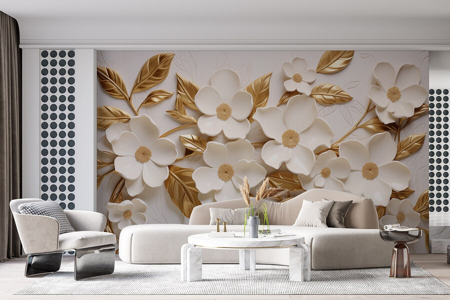 Elegant bloemendecor met zachte kleuren. Elegant bloemendecor met zachte kleuren.