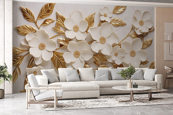 Elegant bloemendecor met zachte kleuren. Elegant bloemendecor met zachte kleuren.