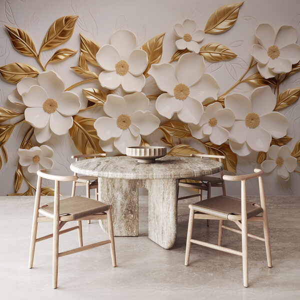 Elegant bloemendecor met zachte kleuren. Elegant bloemendecor met zachte kleuren.