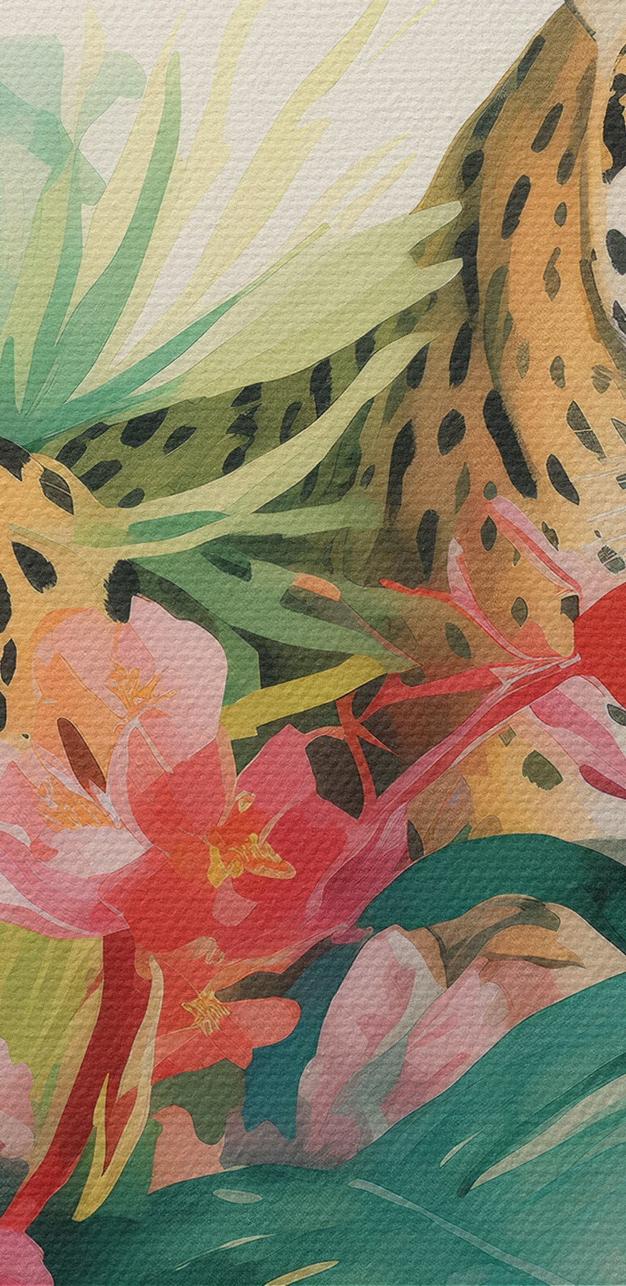 Paar jachtluipaarden in de jungle