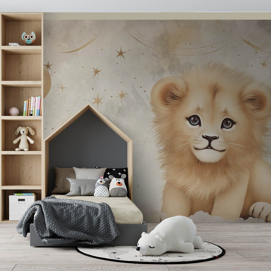 Lion cub in the sky Lion cub in the sky