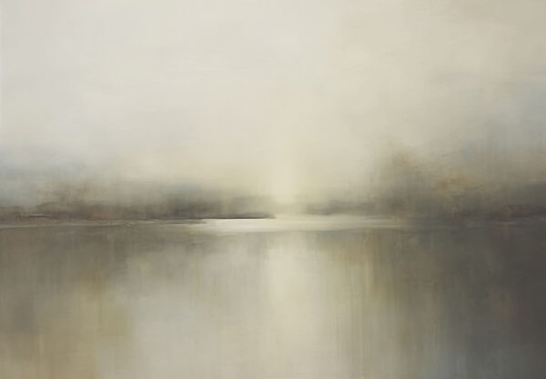 Schilderij van een meer Schilderij van een meer