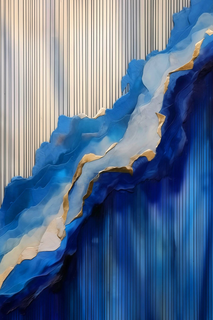 Vloeiende tinten in abstracte harmonie. Vloeiende tinten in abstracte harmonie.