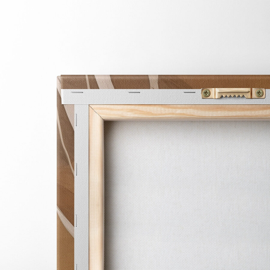 Abstracte rondingen in warme tinten