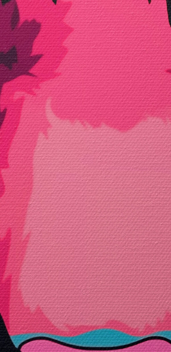 Gedurfde tijger met opvallende blauwe ogen. Gedurfde tijger met opvallende blauwe ogen.