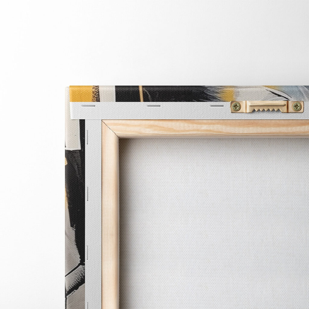 Painting of a woman's face