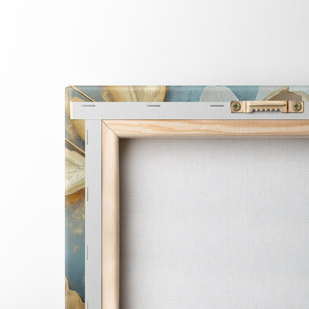 Delicate petals on vibrant background