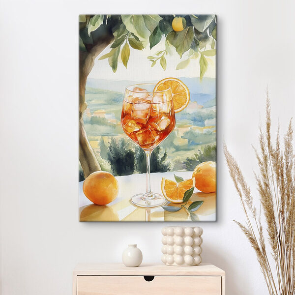 Glas ijs en sinaasappels Glas ijs en sinaasappels