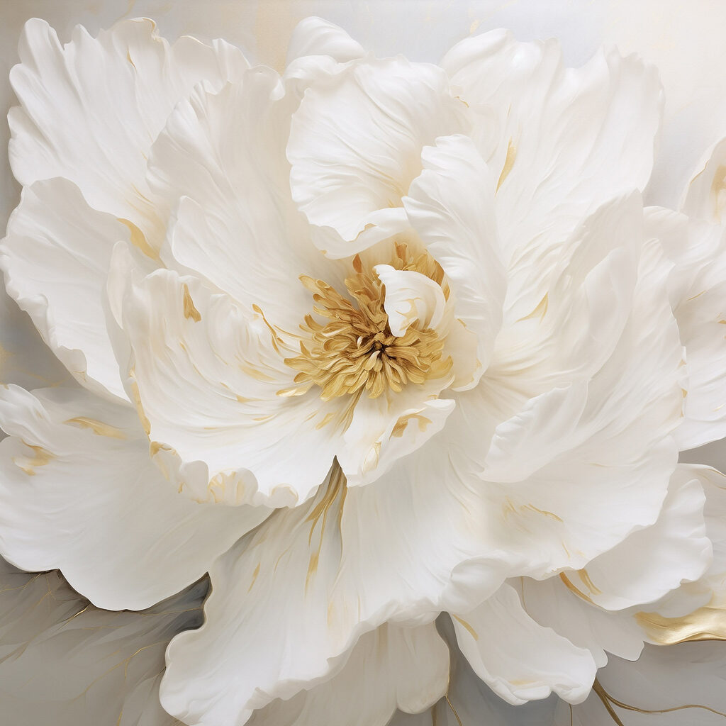 Elegant floral beauty in soft hues