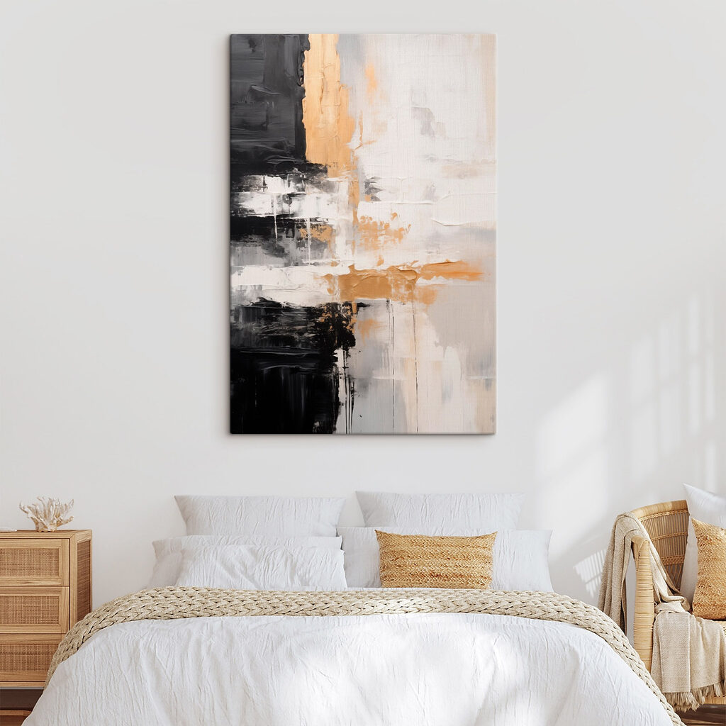 Black and white painting Black and white painting