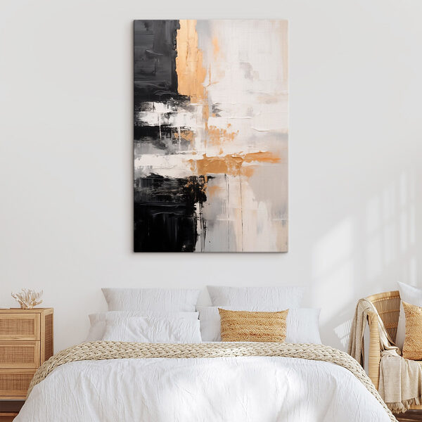 Black and white painting Black and white painting