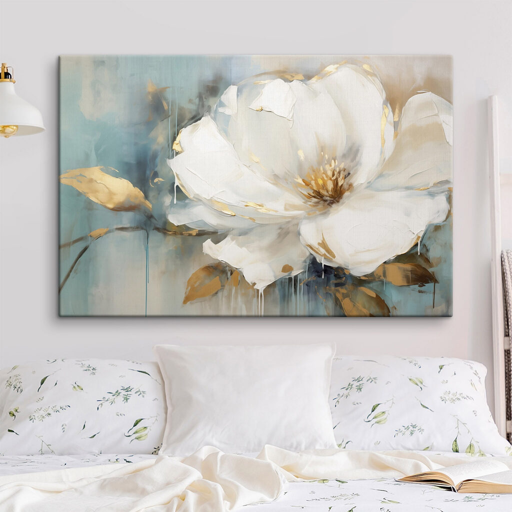 Delicate bloom in soft hues