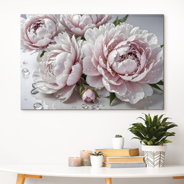 Groep roze bloemen Groep roze bloemen