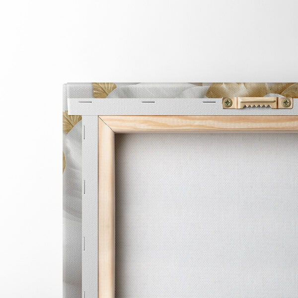 Exquisite floral artistry in white and gold