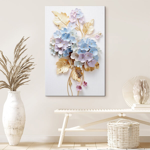 Bos bloemen en bladeren Bos bloemen en bladeren