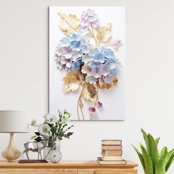 Bos bloemen en bladeren Bos bloemen en bladeren
