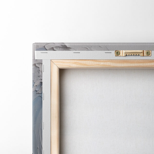 Witte en blauwe golf Witte en blauwe golf