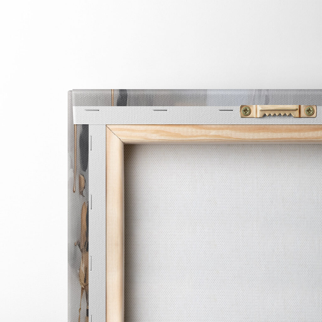 Painting of a woman's face