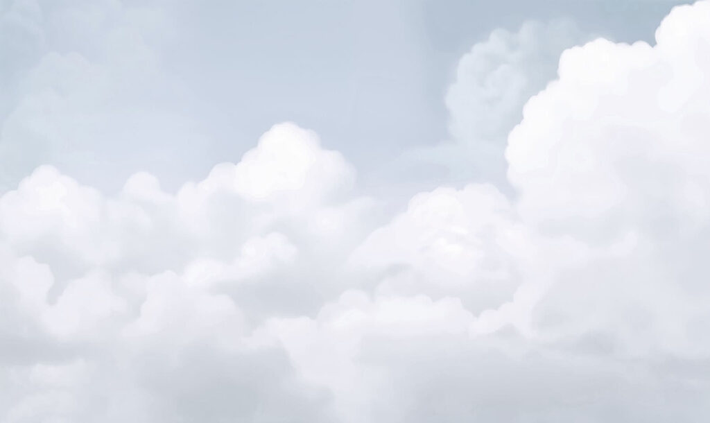 Bewolkte lucht met veel wolken Bewolkte lucht met veel wolken