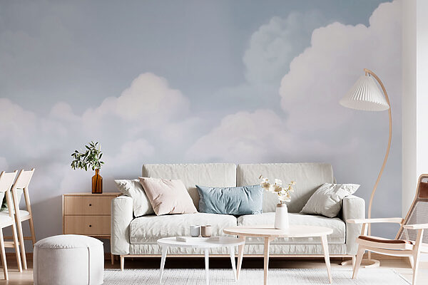 Bewolkte lucht met veel wolken Bewolkte lucht met veel wolken
