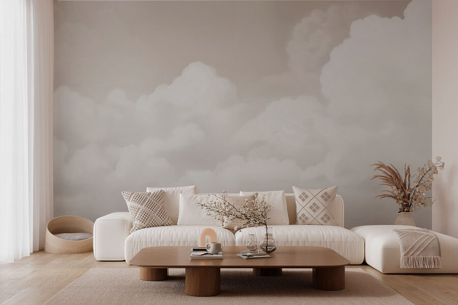 Bewolkte lucht met wolken
