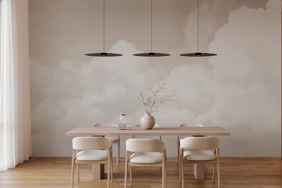 Bewolkte lucht met wolken