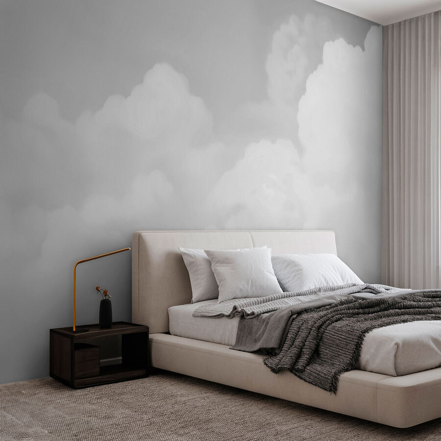 Bewolkte lucht met veel wolken Bewolkte lucht met veel wolken