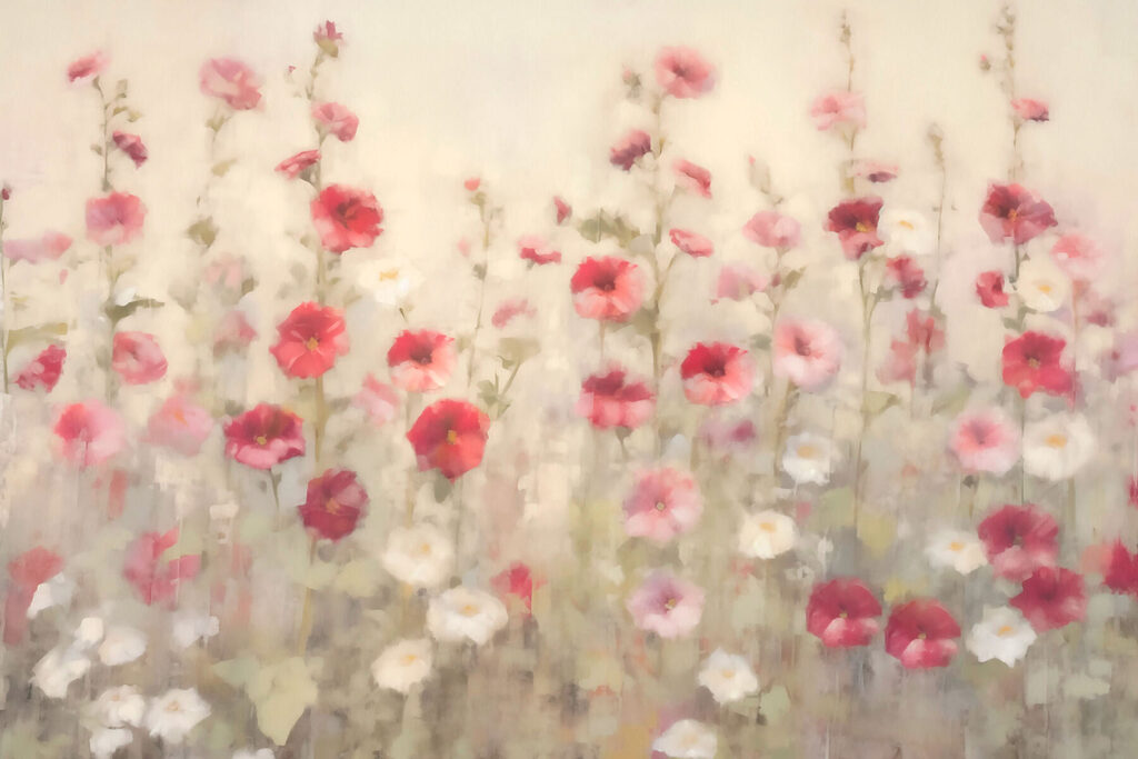 Schilderen van bloemen Schilderen van bloemen