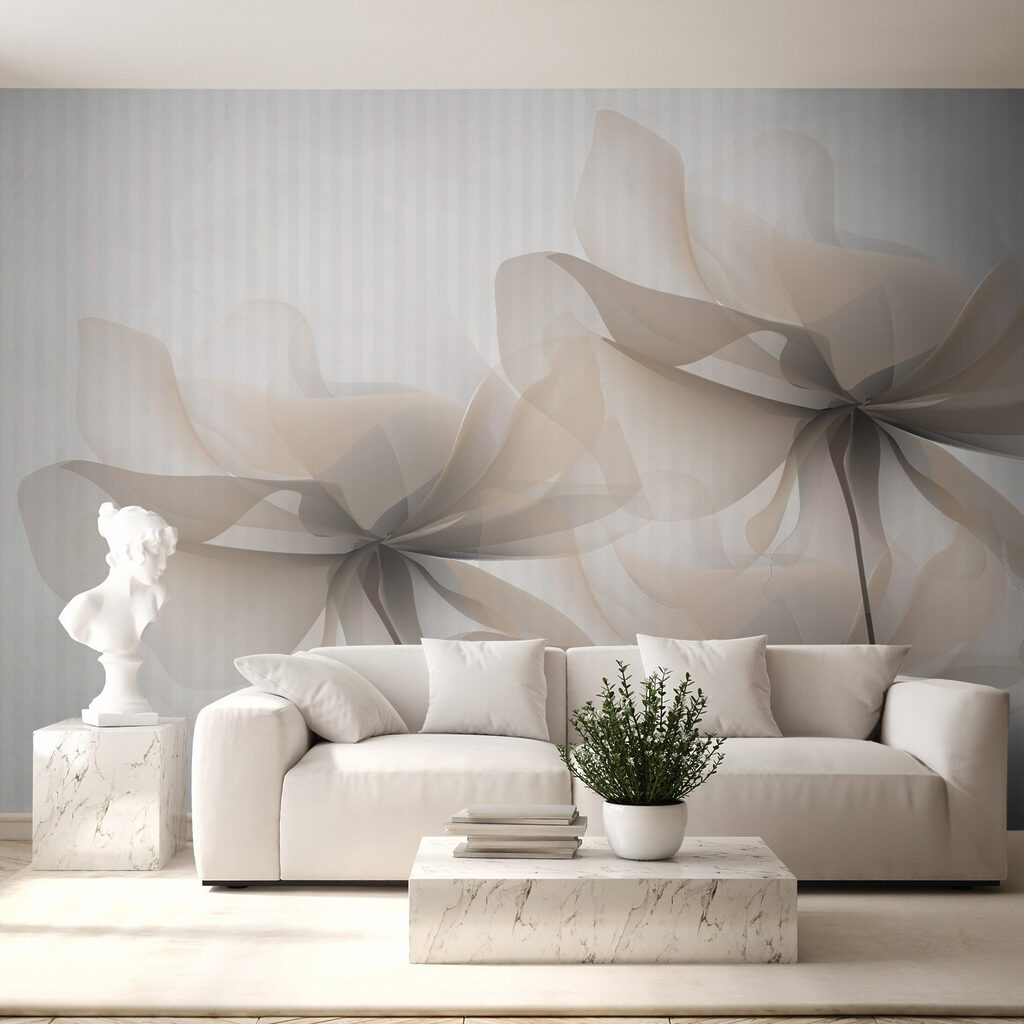 Soft petals in gentle tones