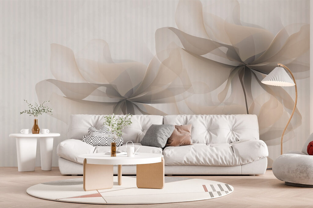 Soft petals in gentle tones