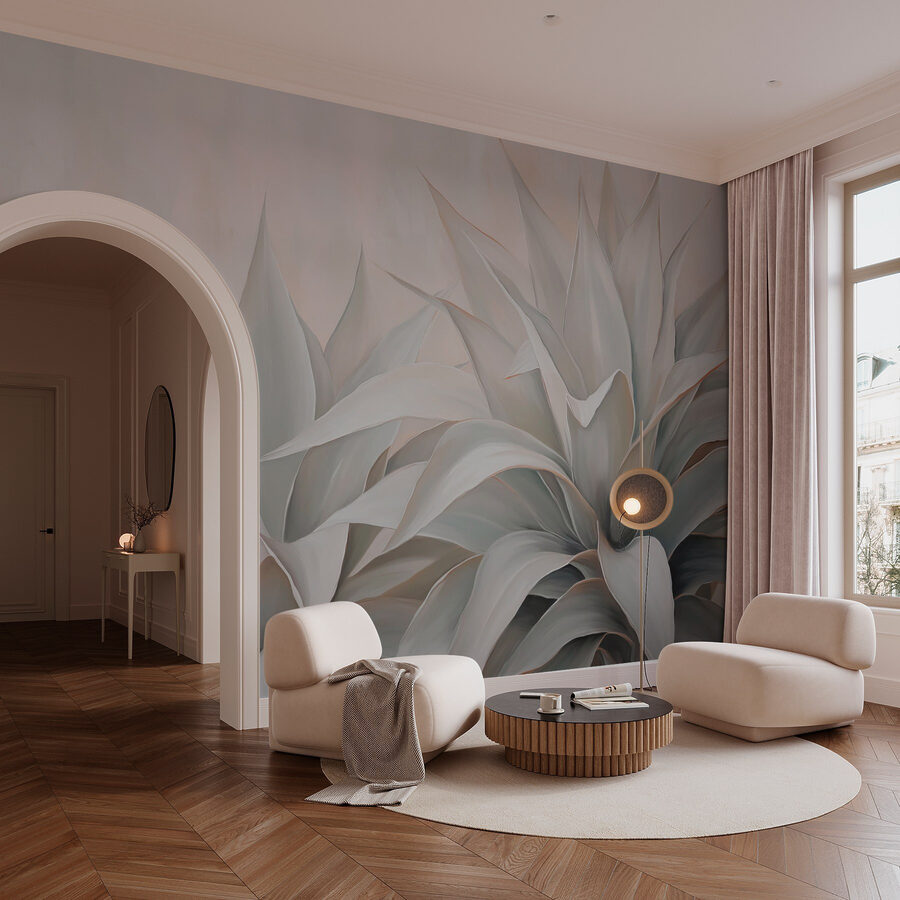 Elegant gebladerte in zachte tinten