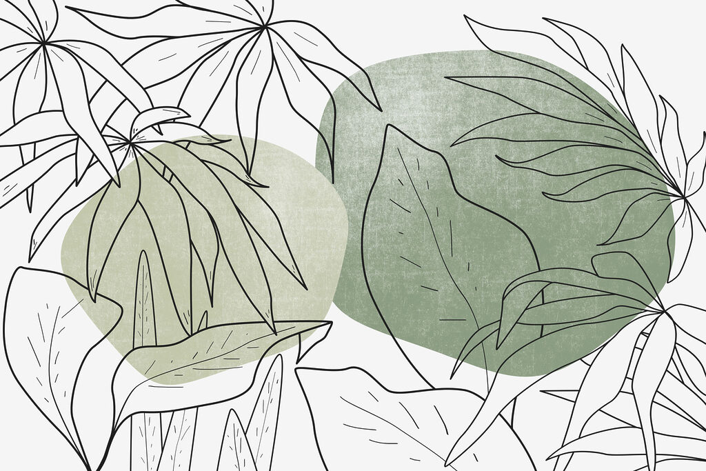 Tekenen van bladeren en planten Tekenen van bladeren en planten