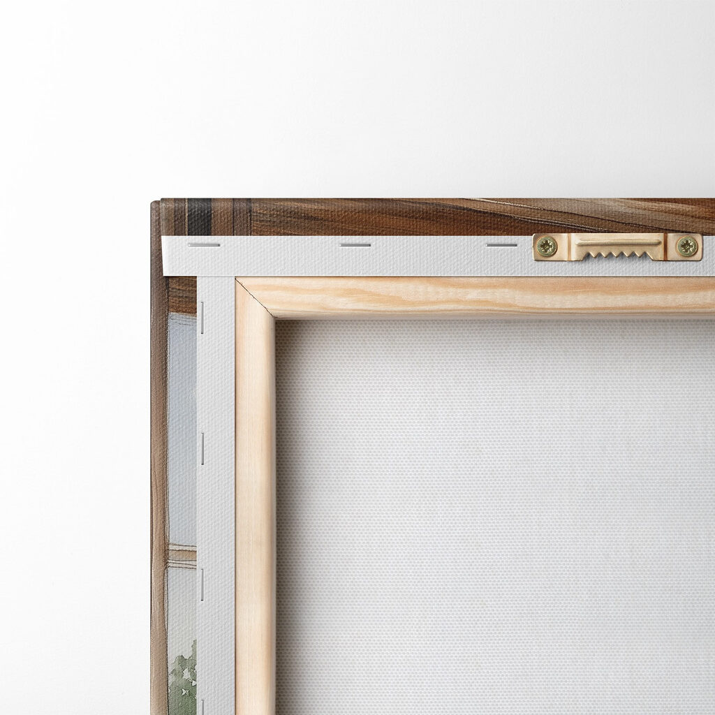 Watercolor of jars of food on a window sill