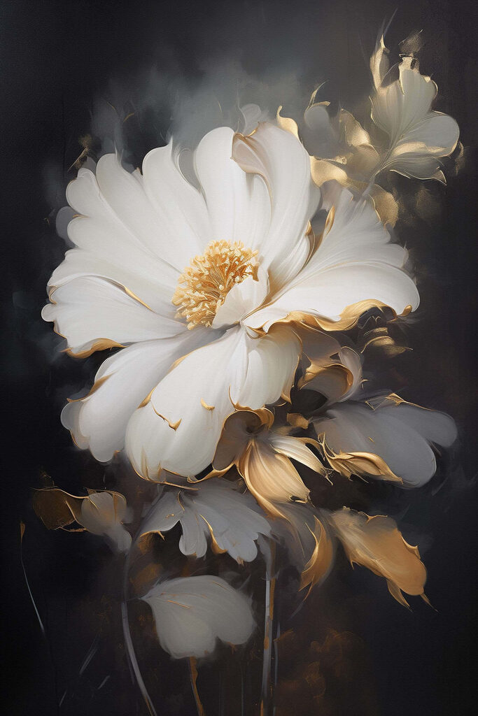 Delicate petals in soft hues