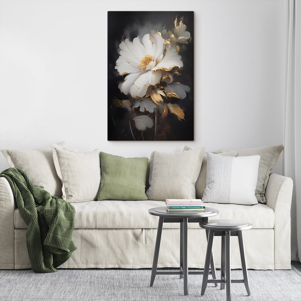 Delicate petals in soft hues