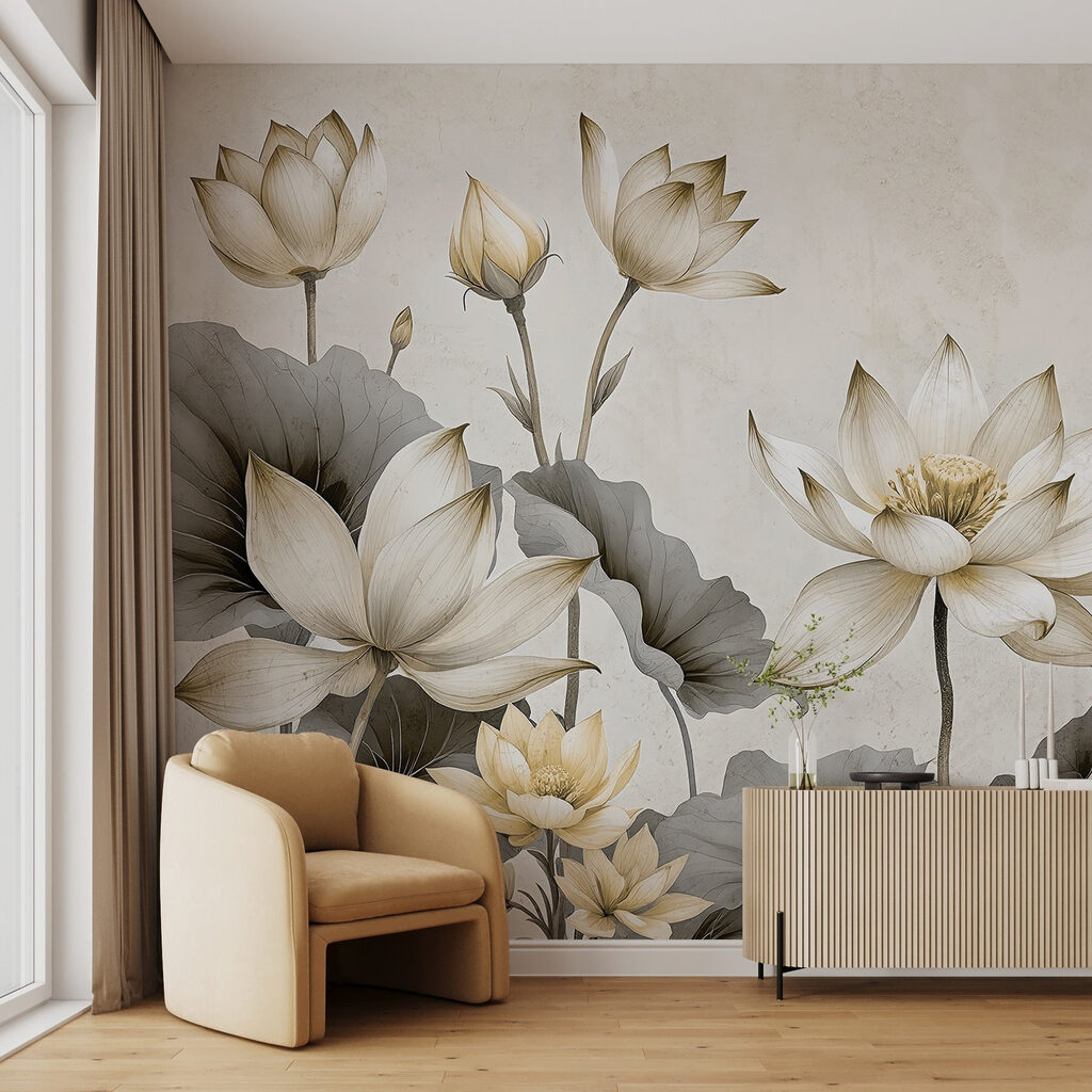 Beautiful blooms in soft hues