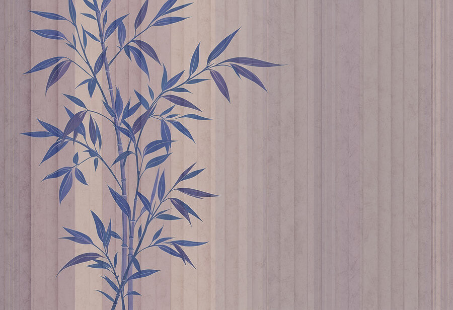 Plant met blauwe bladeren