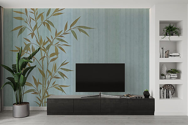 Plant met bladeren Plant met bladeren
