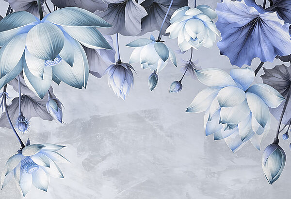 Delicate bloemen in serene tinten Delicate bloemen in serene tinten