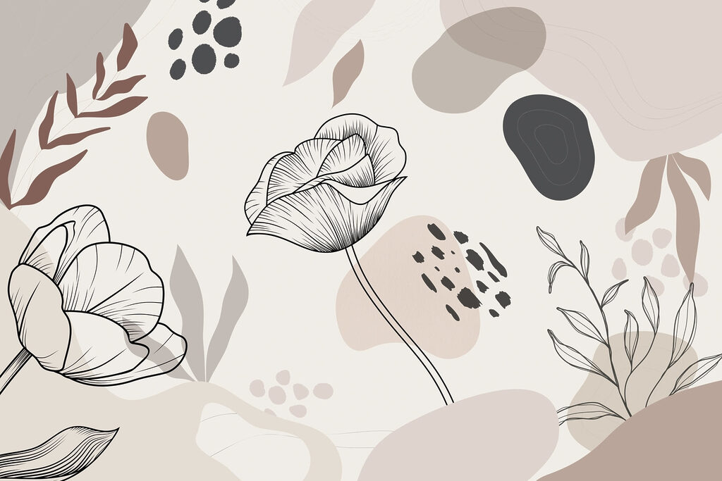 Tekenen van bloemen en planten Tekenen van bloemen en planten