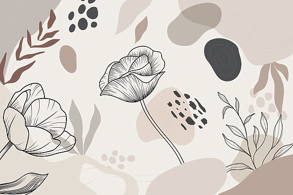 Tekenen van bloemen en planten Tekenen van bloemen en planten