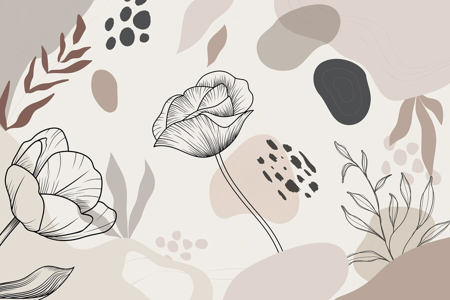 Tekenen van bloemen en planten Tekenen van bloemen en planten