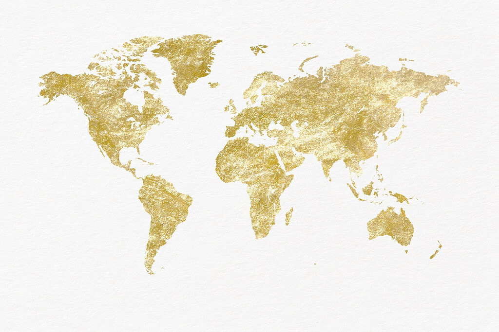 Kaart van de wereld Kaart van de wereld