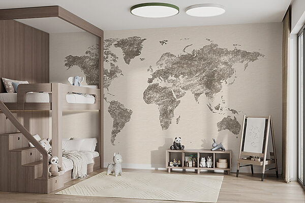Kaart van de wereld Kaart van de wereld