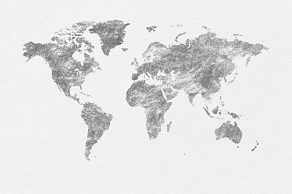 Kaart van de wereld Kaart van de wereld