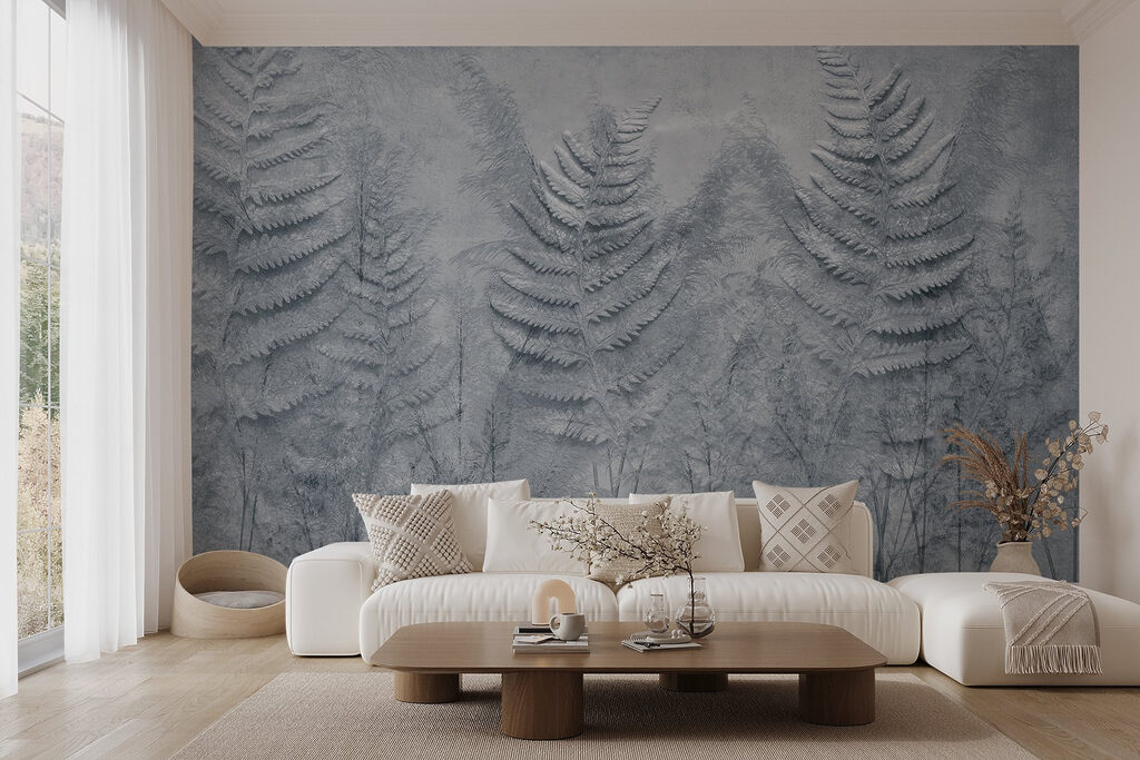 Group of fern leaves