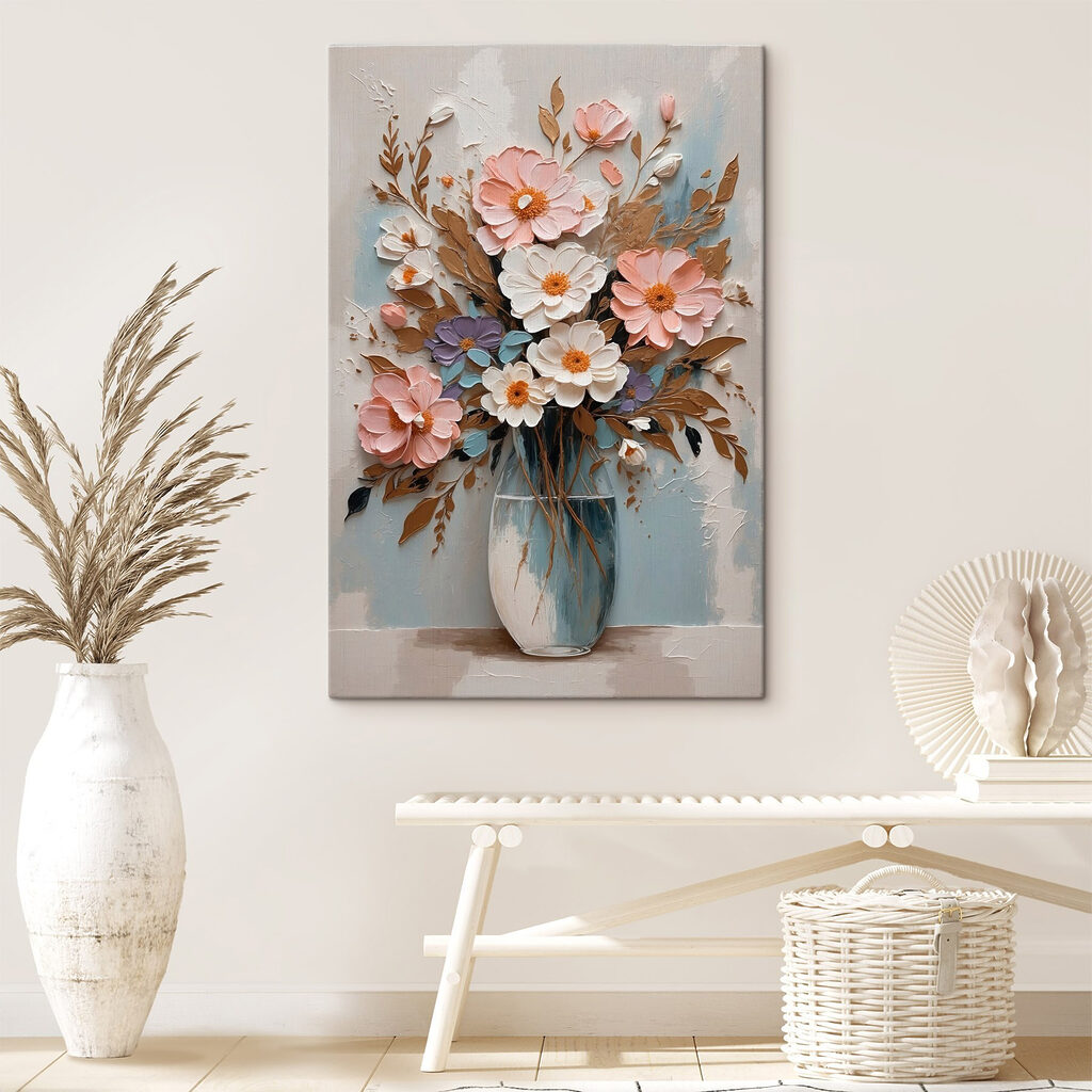Schilderij van bloemen in een vaas s43089pih10 1024x1024 - Schilderij van bloemen in een vaas